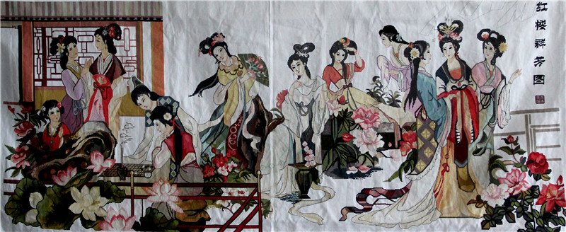 1453689119733750wDT7.jpg 一等奖 财务部 项薇薇 《十二金钗》.jpg
